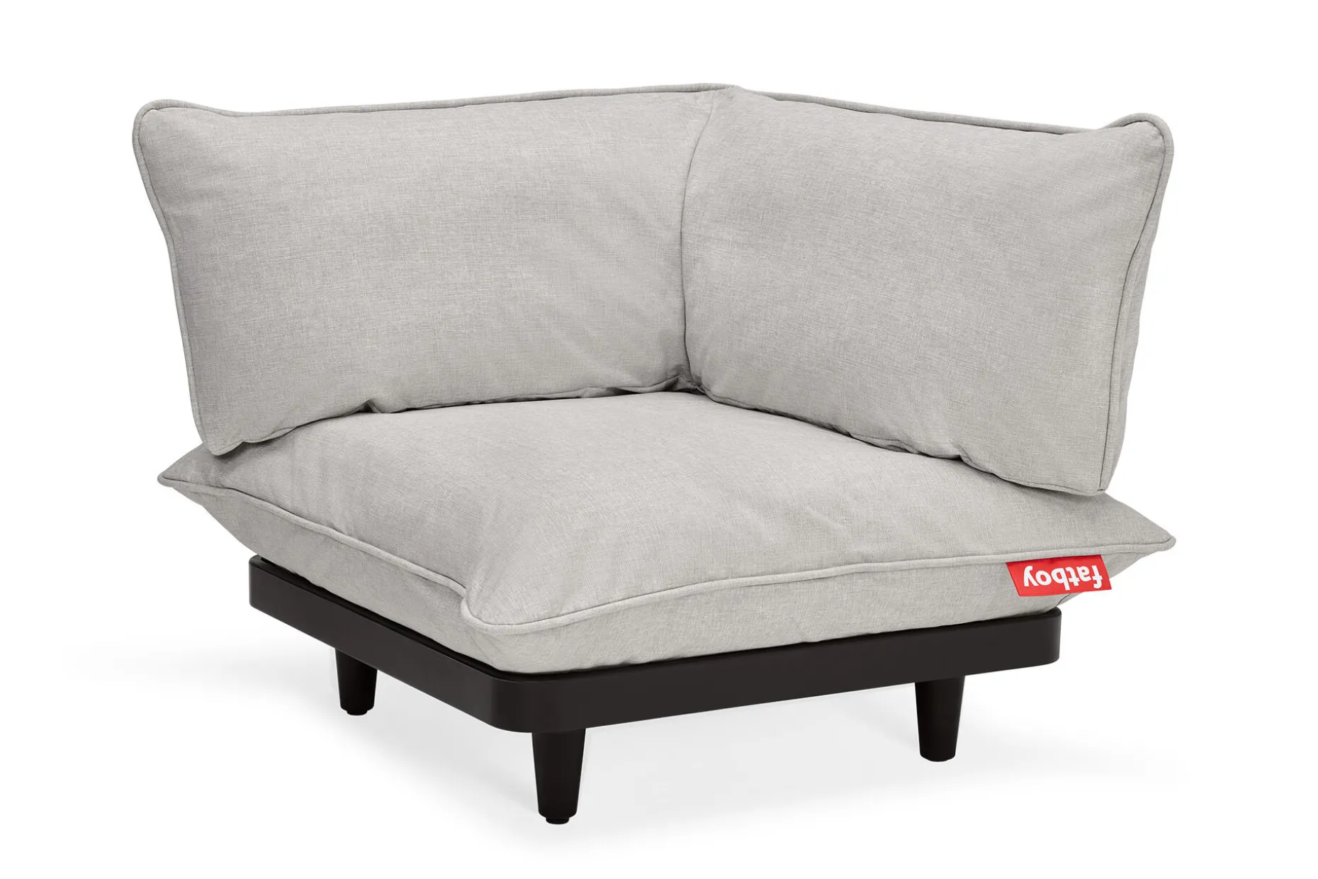 Paletti Corner Seat Fauteuil d’angle modulaire, gris, 100x100x90 cm