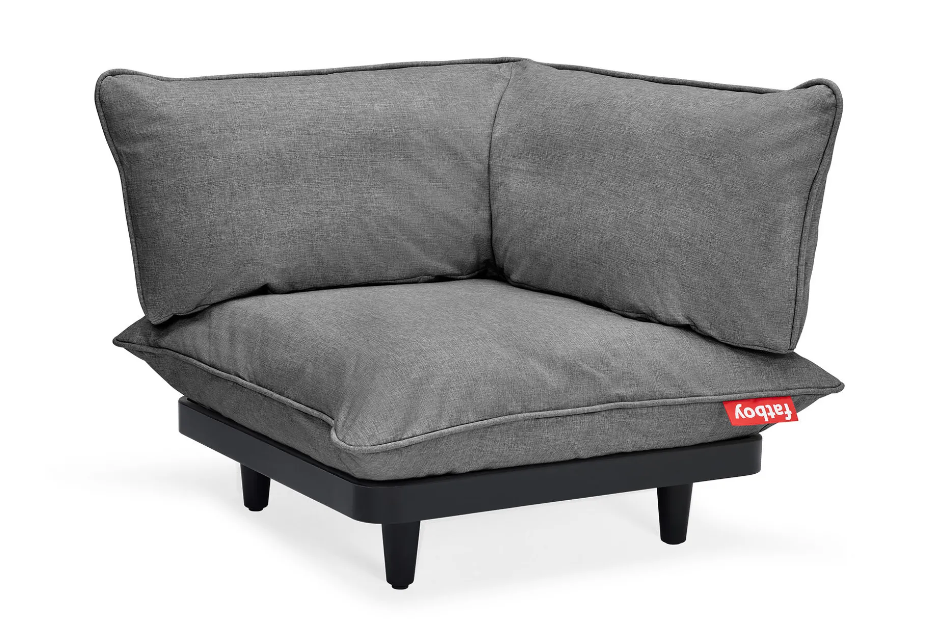 Paletti Corner Seat Fauteuil d’angle modulaire, gris, 100x100x90 cm