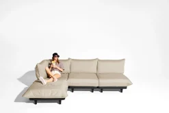 Paletti Daybed Royal Fauteuil lounge d’extérieur modulaire, 190x100x90 cm