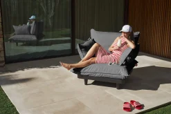 Paletti Lounge Chair Fauteuil lounge modulaire d’extérieur, 100x100x90 cm