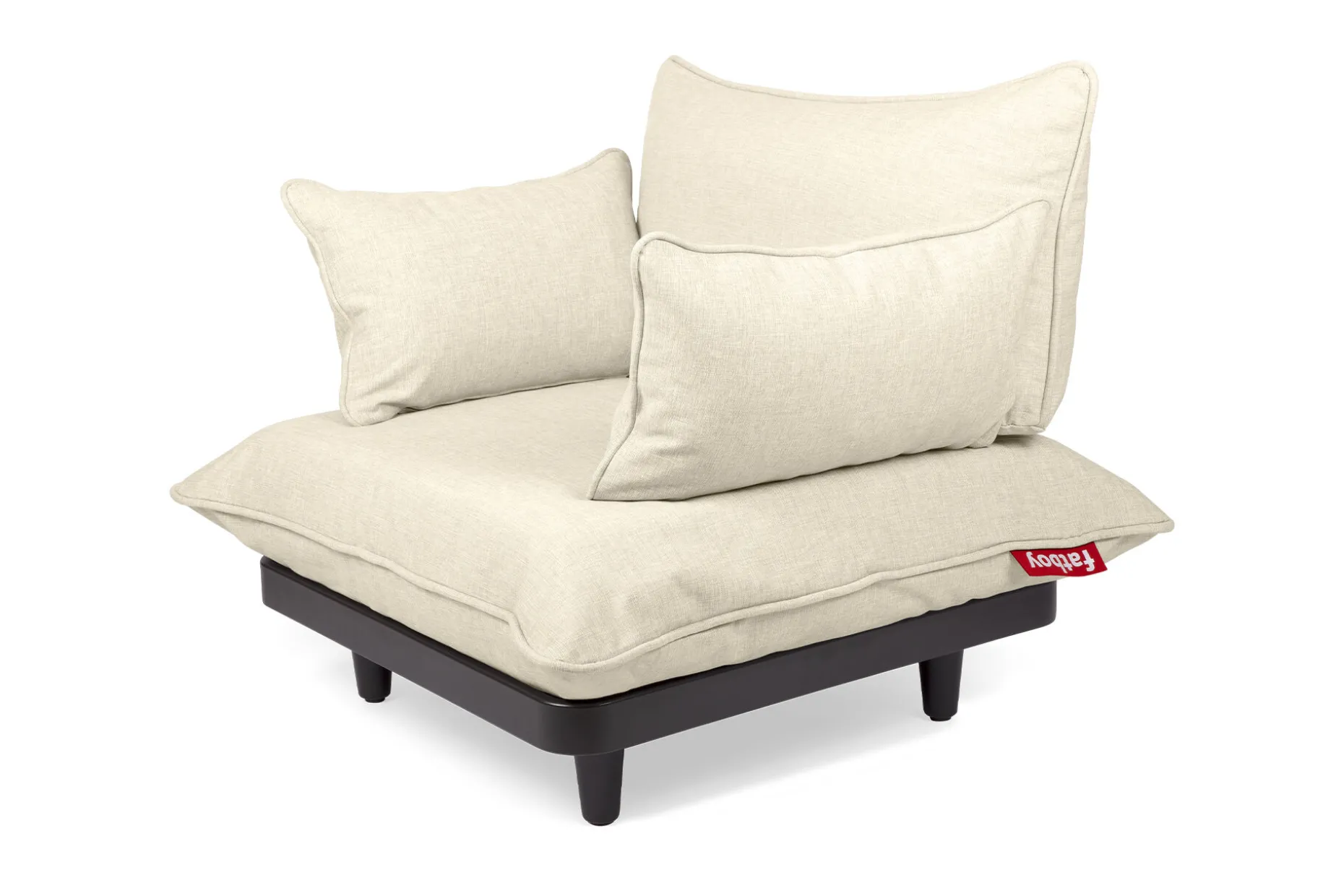 Paletti Lounge Chair Fauteuil lounge modulaire d’extérieur, 100x100x90 cm