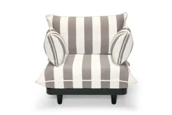 Paletti Lounge Chair Fauteuil lounge modulaire d’extérieur, 100x100x90 cm