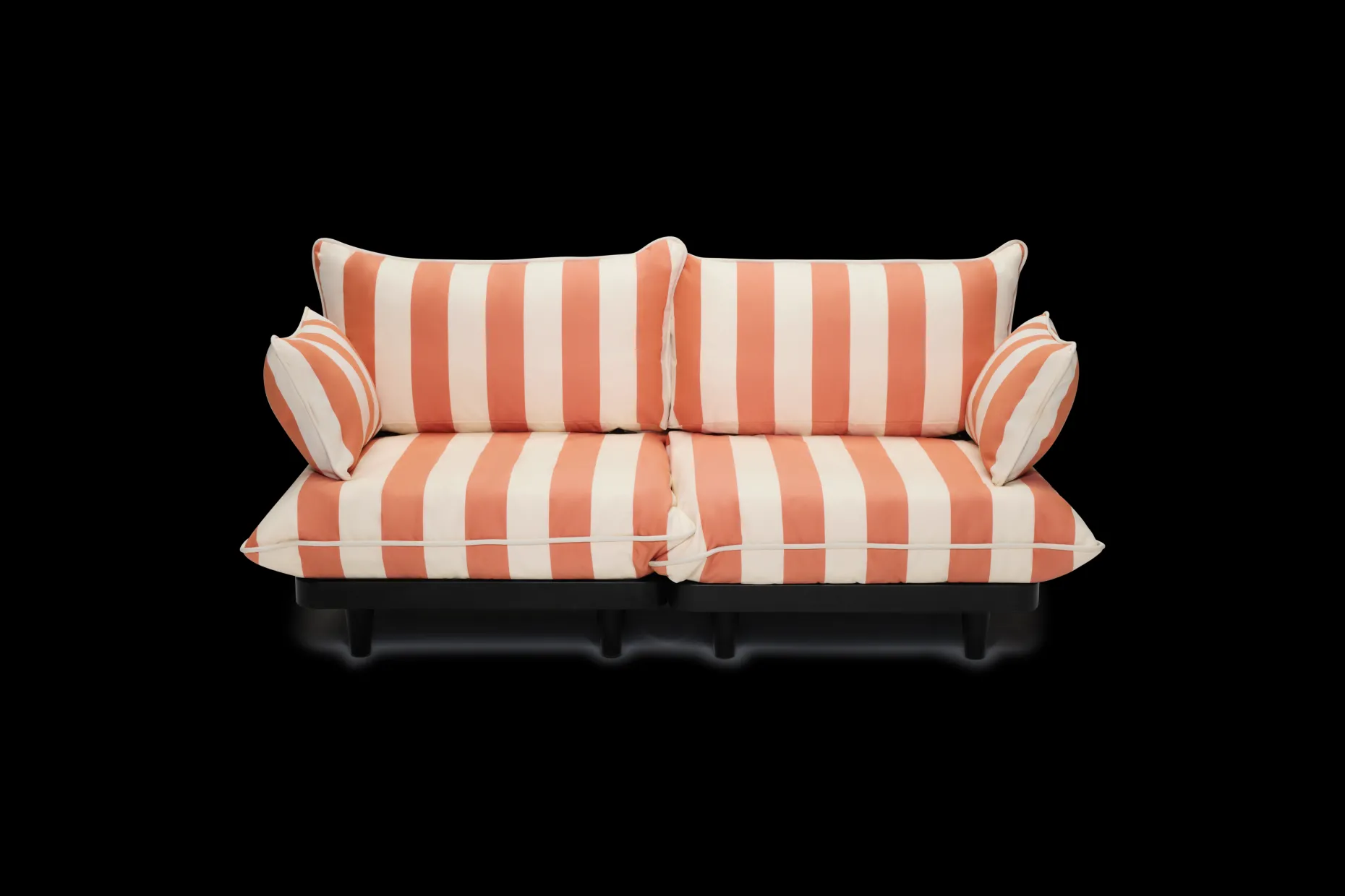 Paletti Lounge Sofa Canapé lounge d’extérieur modulaire, 190x100x90 cm