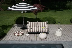 Paletti Lounge Sofa Canapé lounge d’extérieur modulaire, 190x100x90 cm