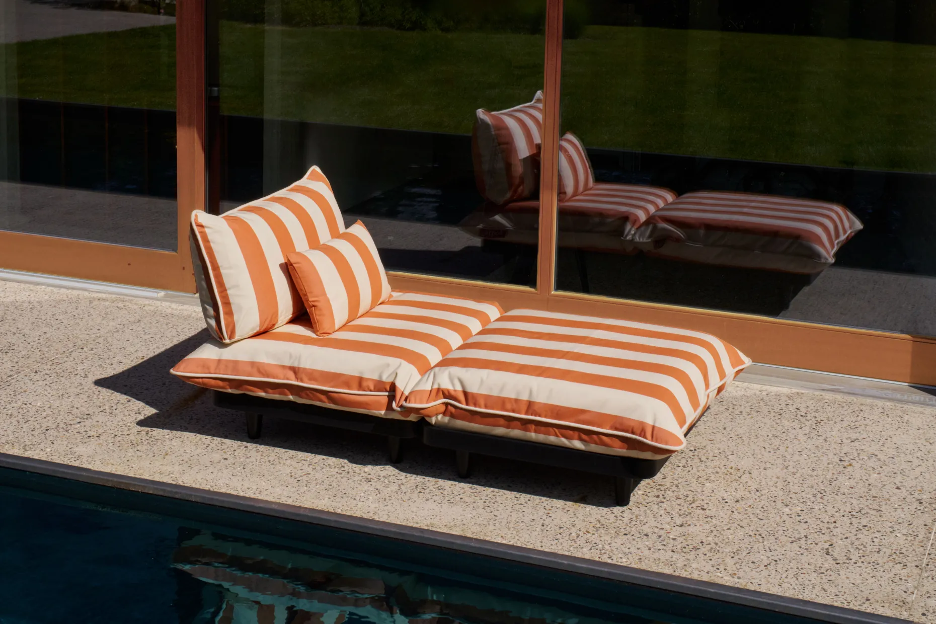 Paletti Seat Fauteuil lounge modulaire, beige, 100x100x90 cm