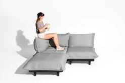 Paletti Seat Royal Canapé modulable, gris, 100x100x90 cm