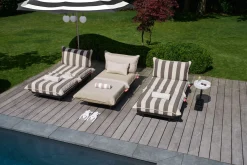 Paletti Set Large + Table Ensemble lounge d’extérieur modulaire, 280x190x90 cm