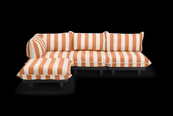 Paletti Set Large Ensemble lounge d’extérieur modulaire, 280x190x90 cm