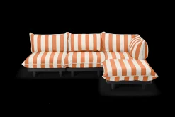 Paletti Set Large Ensemble lounge d’extérieur modulaire, 280x190x90 cm