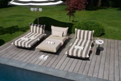 Paletti Set Medium Royal Ensemble lounge d’extérieur modulaire, 190x190x90 cm