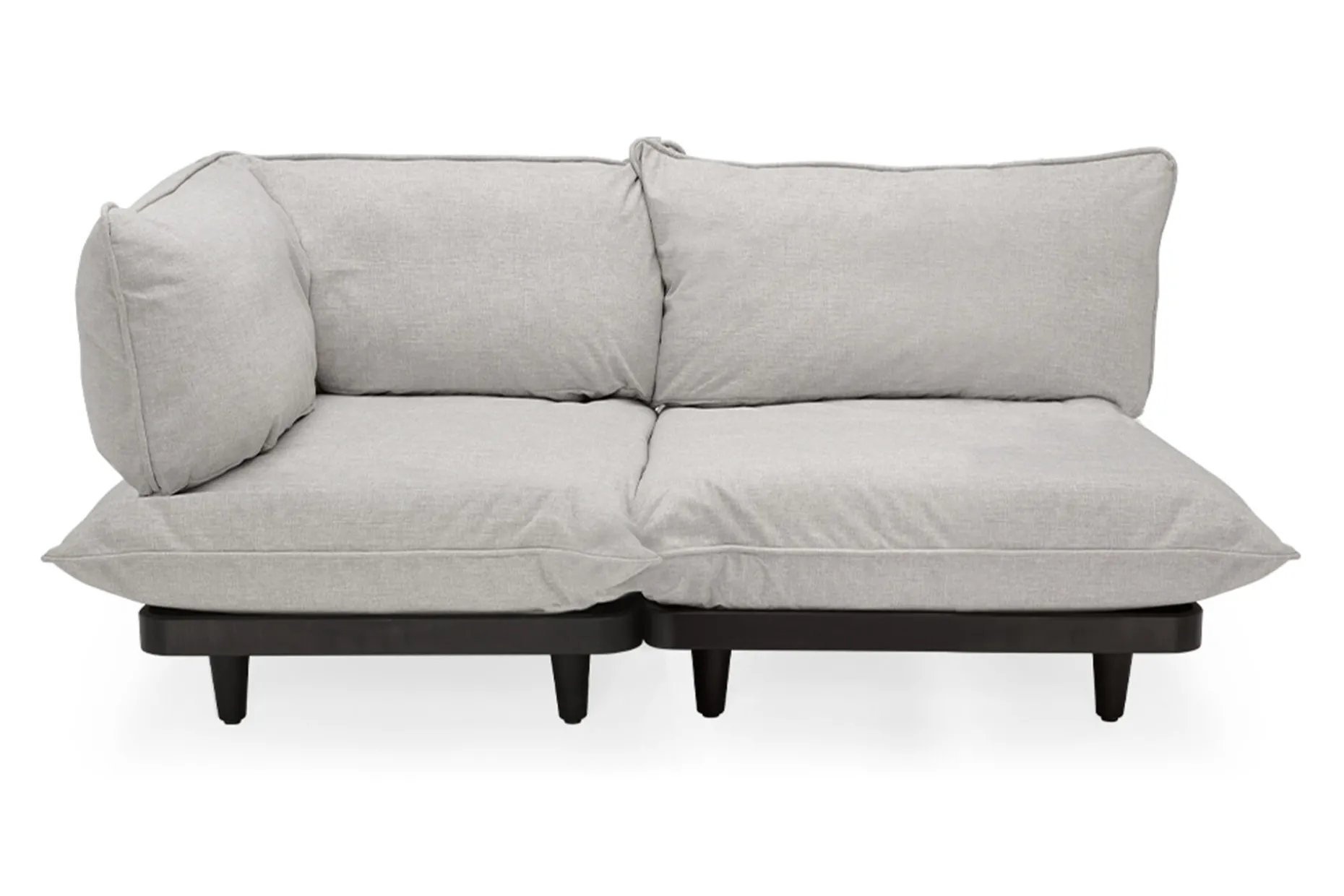 Paletti Set Small Ensemble lounge d’extérieur modulaire, 190x100x90 cm
