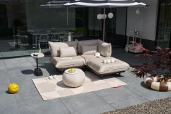 Paletti Set Small Royal Ensemble lounge d’extérieur modulaire, 190x100x90 cm