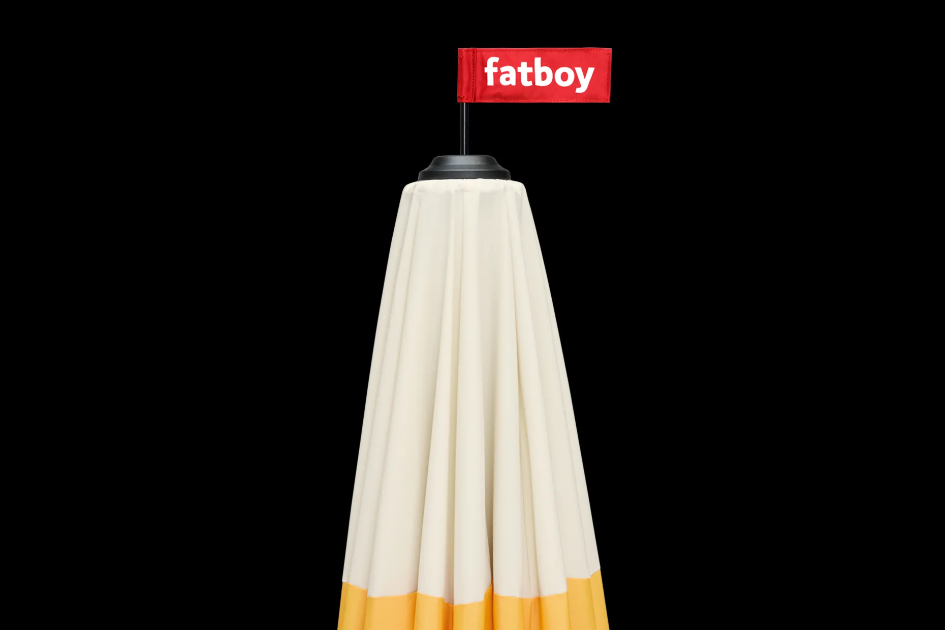 Pensol + Base Light Grey Parasol avec pied, 350x350x280 cm
