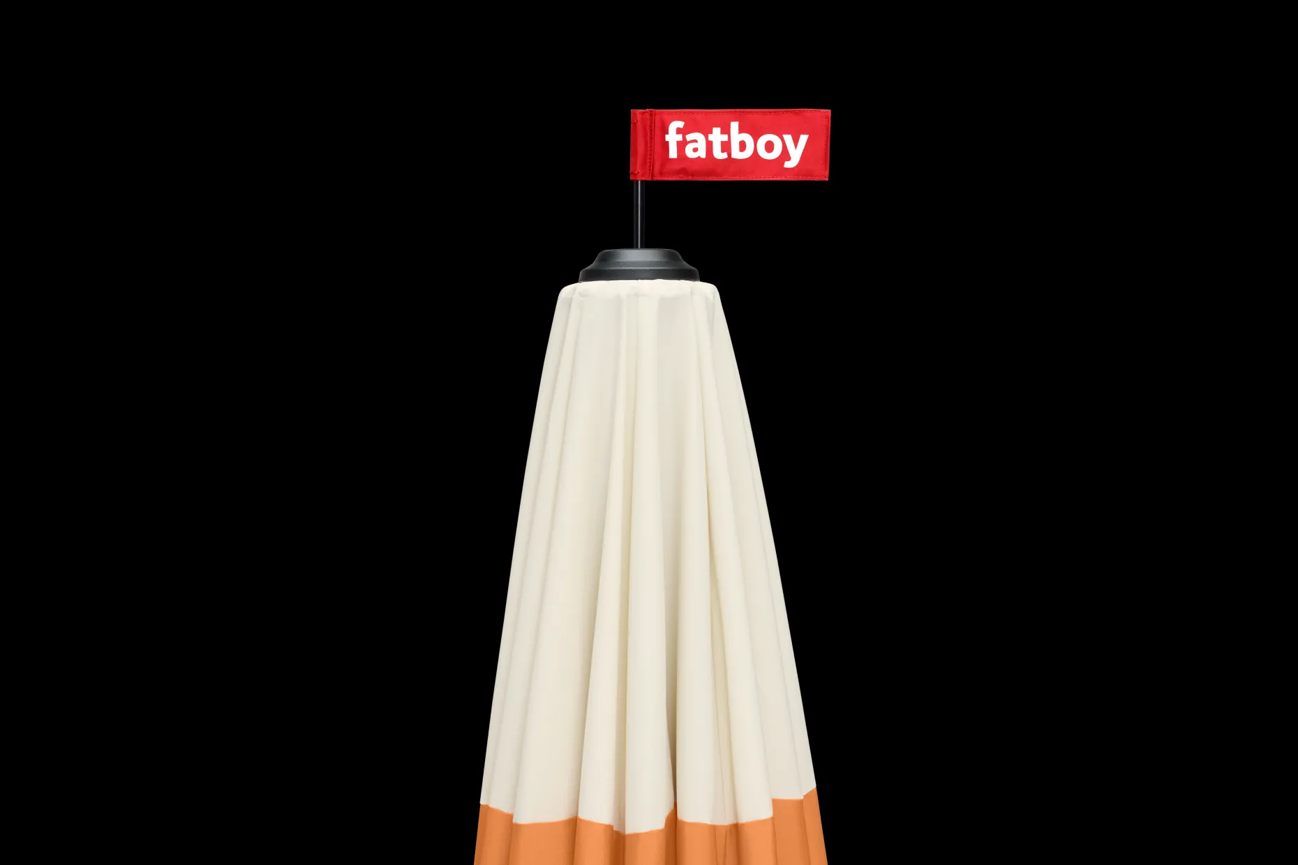 Pensol + Base Light Grey Parasol avec pied, 350x350x280 cm