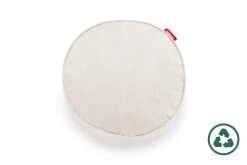 Pill Pillow Cord Coussins décoratifs, beige, 40x40x7 cm