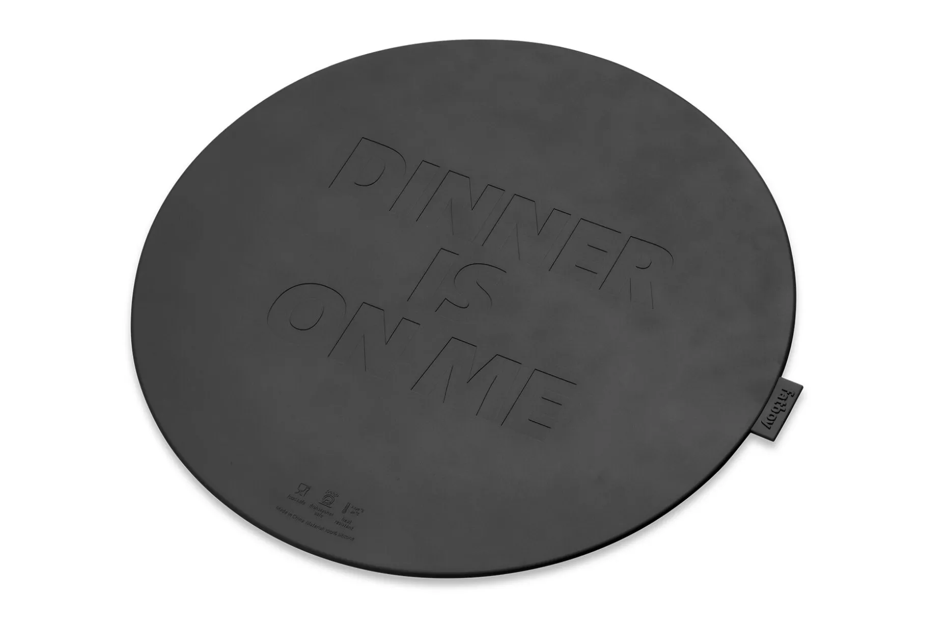 Place-we-met Set de table, vert, 36x36x0.4 cm