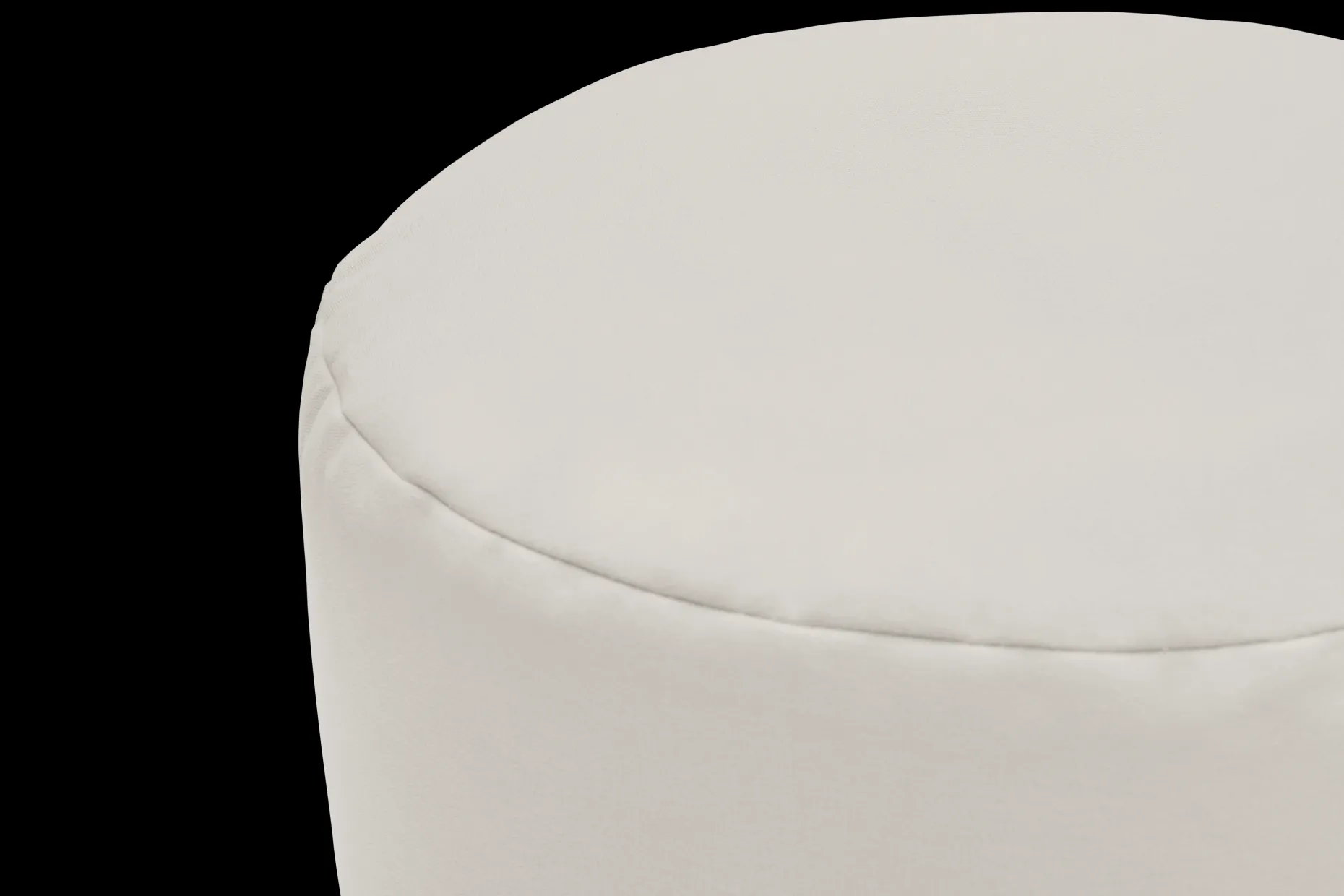 Point Canvas Pouf d’intérieur, gris, 50x50x35 cm