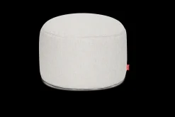 Point Large Outdoor Pouf de grande taille - peut être utilisé à l’extérieur, gris, 70x70x40 cm
