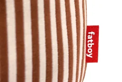 Point Terry Pouf en éponge, marron, 50x50x35 cm