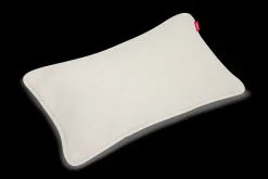 Puff Pillow Boucle Coussin décoratif, beige, 65x24 cm