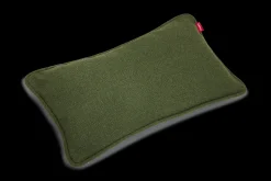 Puff Pillow Boucle Coussin décoratif, vert, 65x24 cm