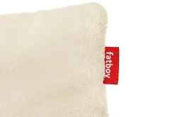 Square Pillow Teddy Un coussin en tissu peluche ultra-doux, beige, 50x50 cm
