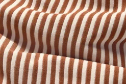 Square Pillow Terry Coussin décoratif, marron, 50x50 cm