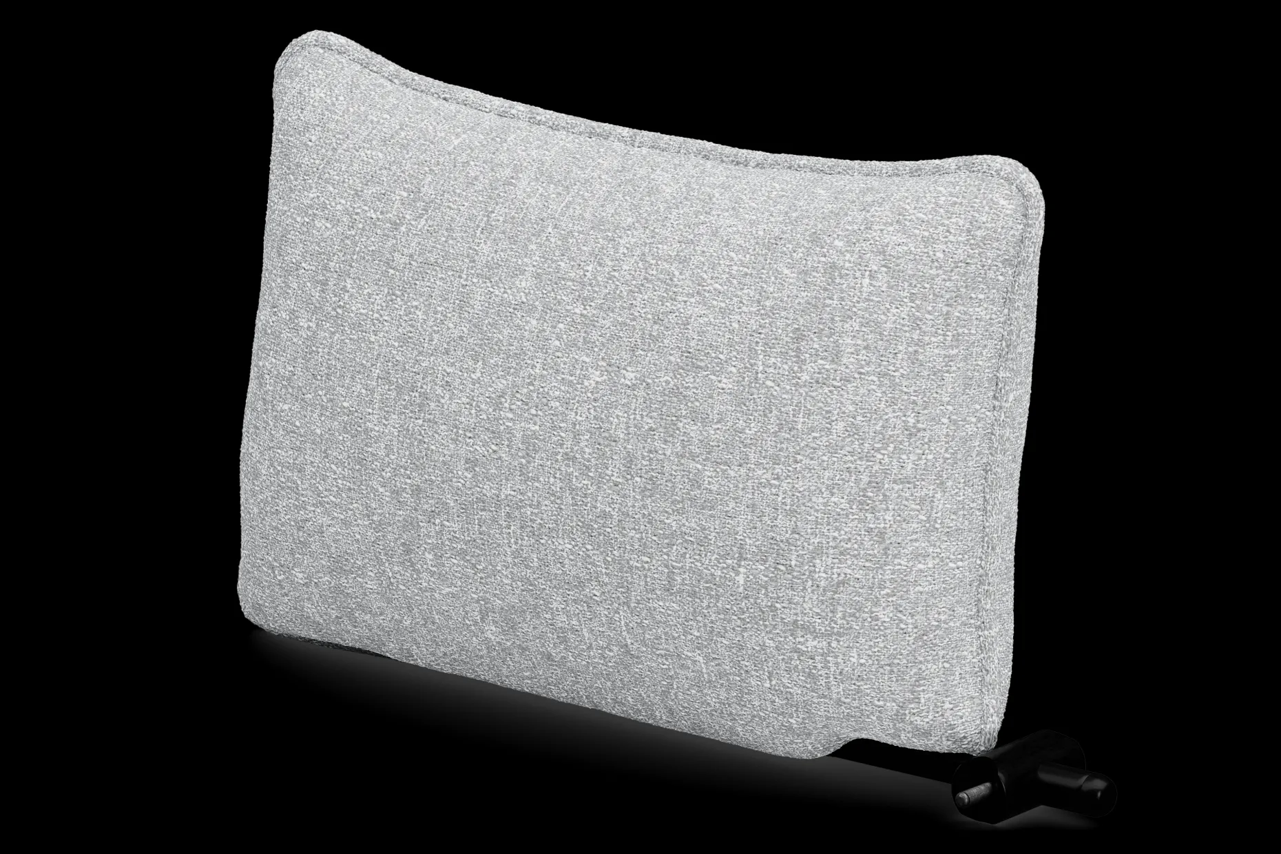 Sumo Armrest Boucle Accoudoir, gris, 65x25x35 cm