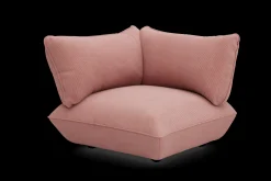 Sumo Corner Seat Left Cord Corner Seat, rose,cm
