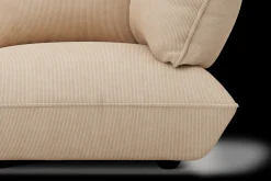 Sumo Corner Sofa Right Cord Beige Canapé modulaire d’intérieur, 301x108x90 cm
