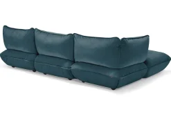 Sumo Corner Sofa Velvet Canapé modulaire d’intérieur, 301x108x90 cm