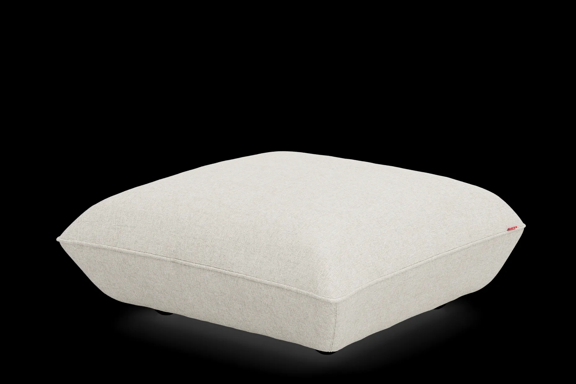 Sumo Hocker Boucle Hocker, beige, 108x108x44 cm