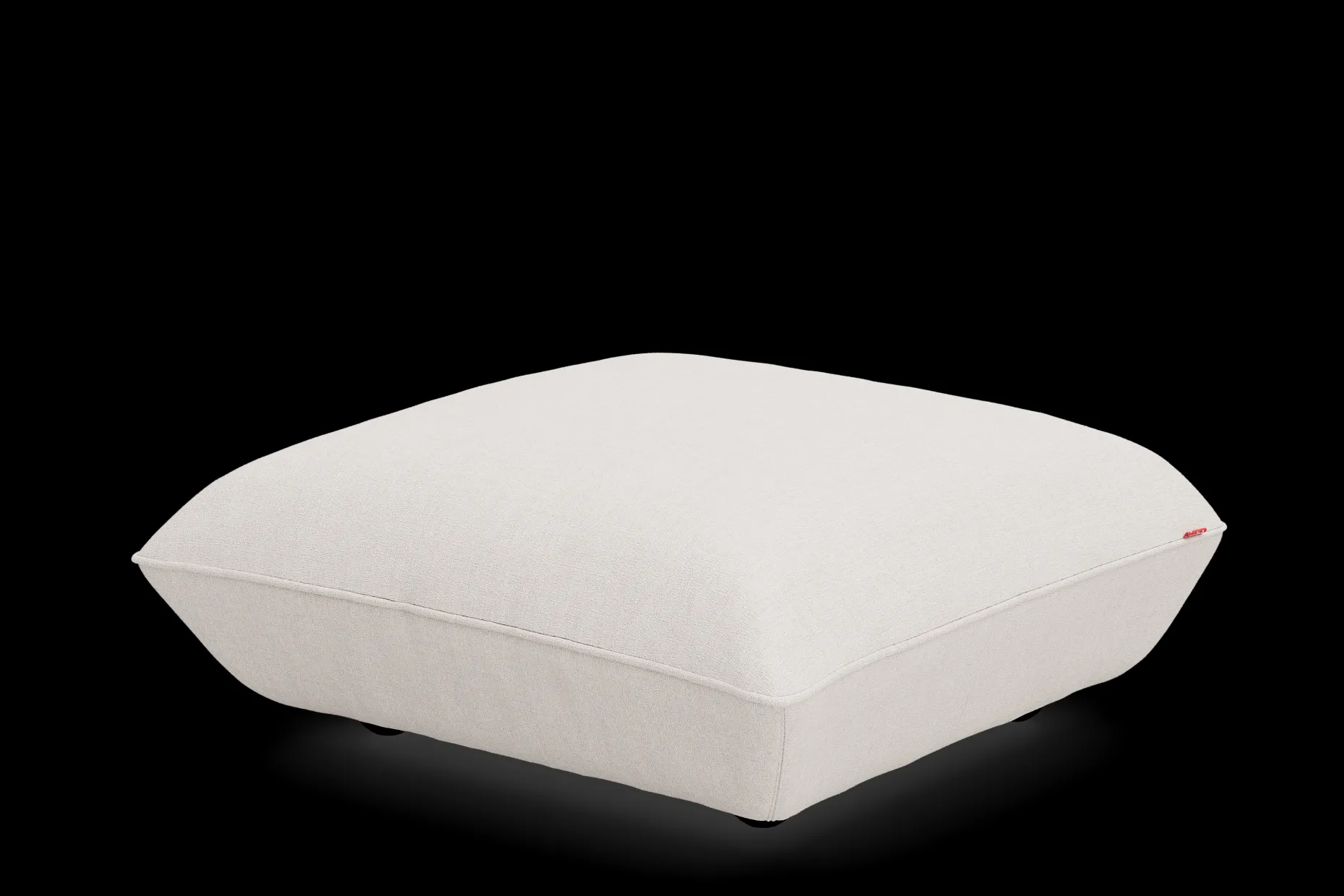 Sumo Hocker Boucle Hocker, beige, 108x108x44 cm