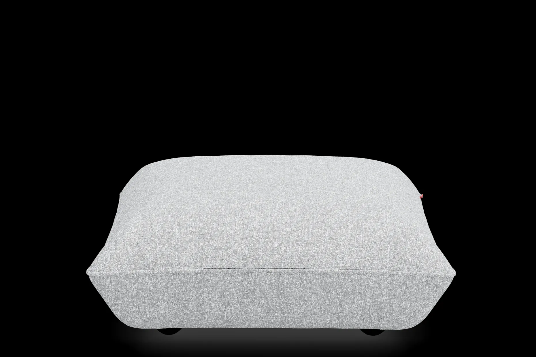 Sumo Hocker Boucle Hocker, gris, 108x108x44 cm