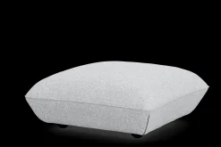 Sumo Hocker Boucle Hocker, gris, 108x108x44 cm