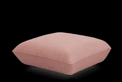 Sumo Hocker Cord Hocker, rose, 108x108x44 cm