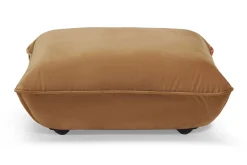 Sumo Hocker Velvet Hocker, marron, 108x108x44 cm