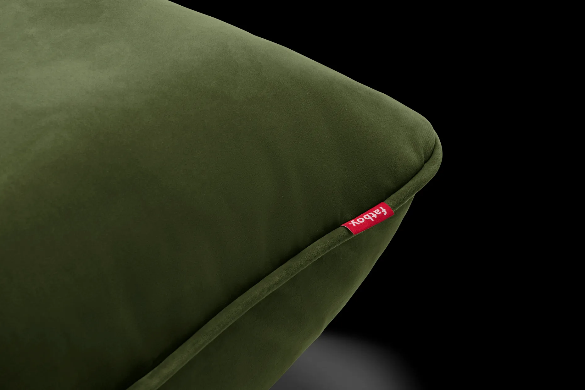 Sumo Hocker Velvet Hocker, vert, 108x108x44 cm