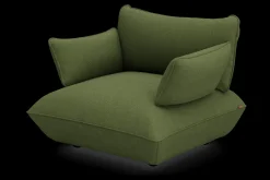 Sumo Loveseat Boucle Leaf Green Loveseat, 114x108x90 cm