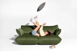 Sumo Loveseat Velvet Deep Green Loveseat, 114x108x90 cm