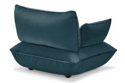 Sumo Loveseat Velvet Petrol Loveseat, 114x108x90 cm
