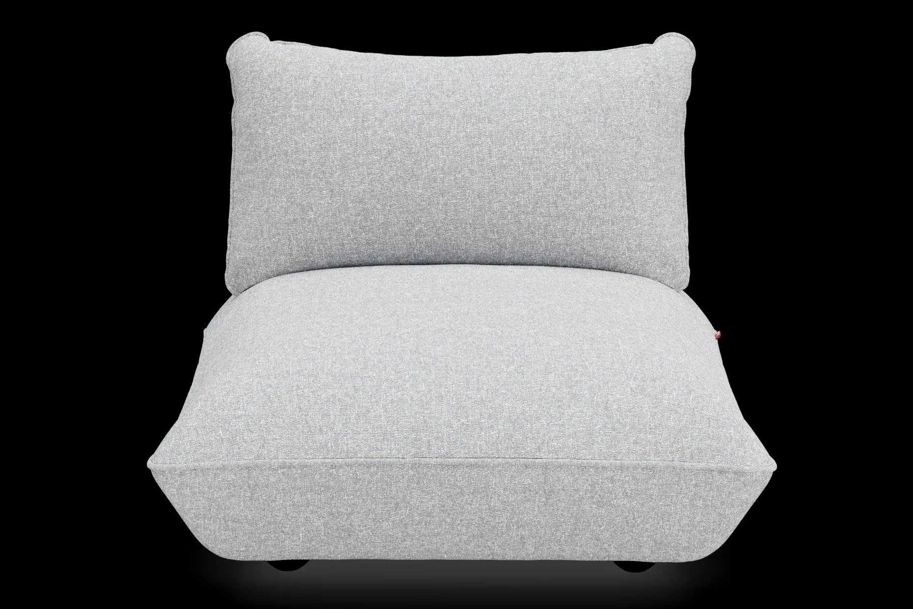 Sumo Seat Boucle Seat, gris, 108x108x90 cm