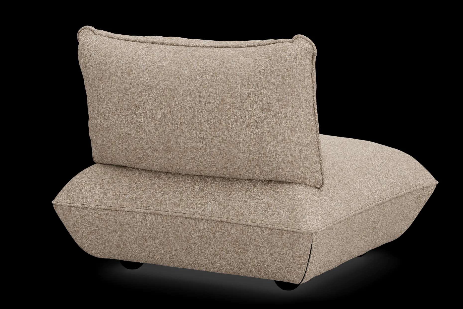 Sumo Seat Boucle Seat, marron, 108x108x90 cm