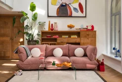 Sumo Seat Cord Seat, rose, 108x108x90 cm