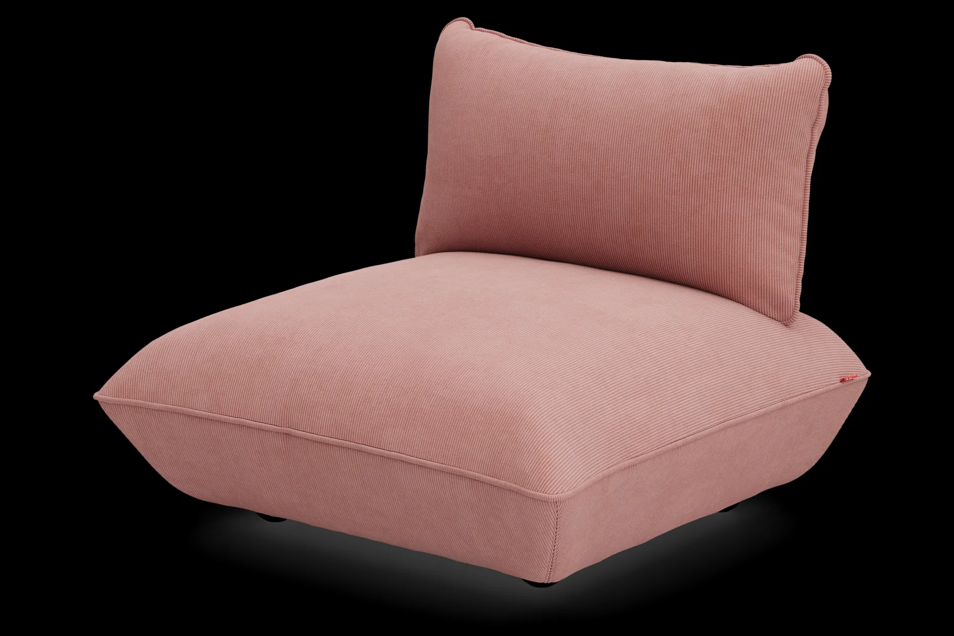 Sumo Seat Cord Seat, rose, 108x108x90 cm