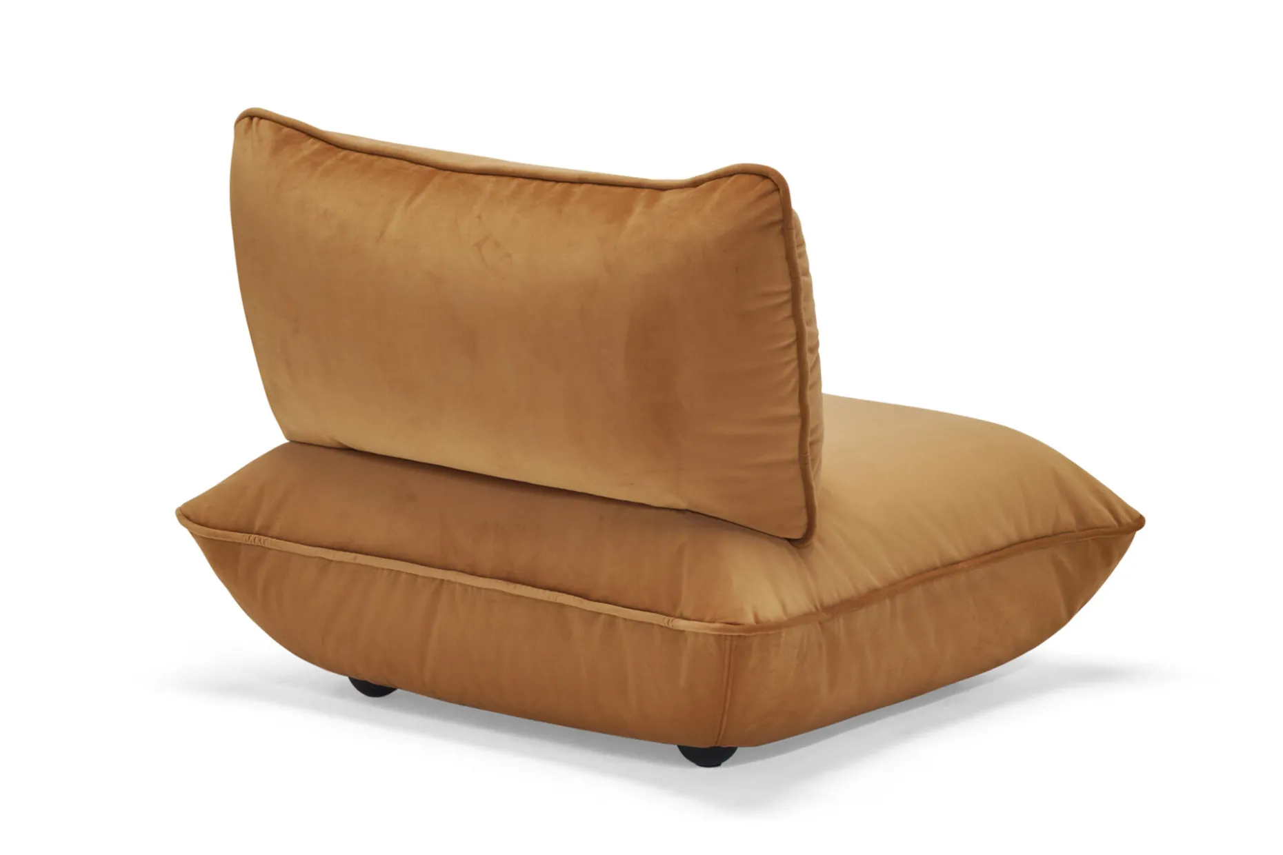 Sumo Seat Velvet Seat, marron, 108x108x90 cm