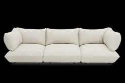 Sumo Sofa Grand Boucle Beige Canapé modulaire d’intérieur, 301x108x90 cm