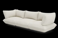 Sumo Sofa Grand Boucle Beige Canapé modulaire d’intérieur, 301x108x90 cm