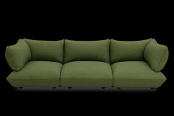 Sumo Sofa Grand Boucle Leaf Green Canapé modulaire d’intérieur, 301x108x90 cm