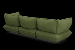 Sumo Sofa Grand Boucle Leaf Green Canapé modulaire d’intérieur, 301x108x90 cm